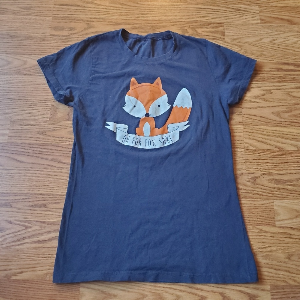 BLACK MATTER | Oh For Fox Sake Navy T-Shirt